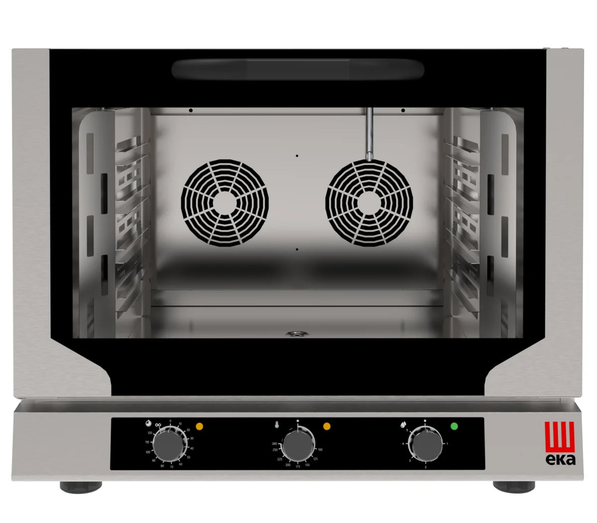 Four à convection ventilée Tecnoeka Evolution Next EKF 411 N UD, 4 x GN 1/1, vapeur directe