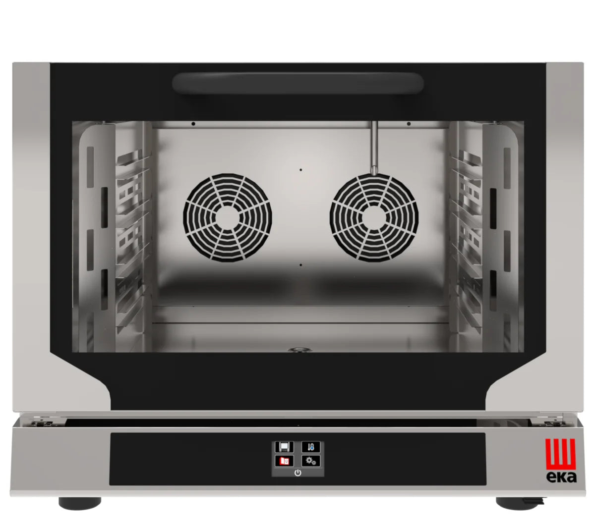 Four à convection ventilée Tecnoeka Evolution Next EKF 411 N T UD, 4 x GN 1/1, vapeur directe, commande tactile