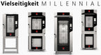 Four mixte Tecnoeka Millennial Black Mask MKF 711 BM, 7 x GN 1/1