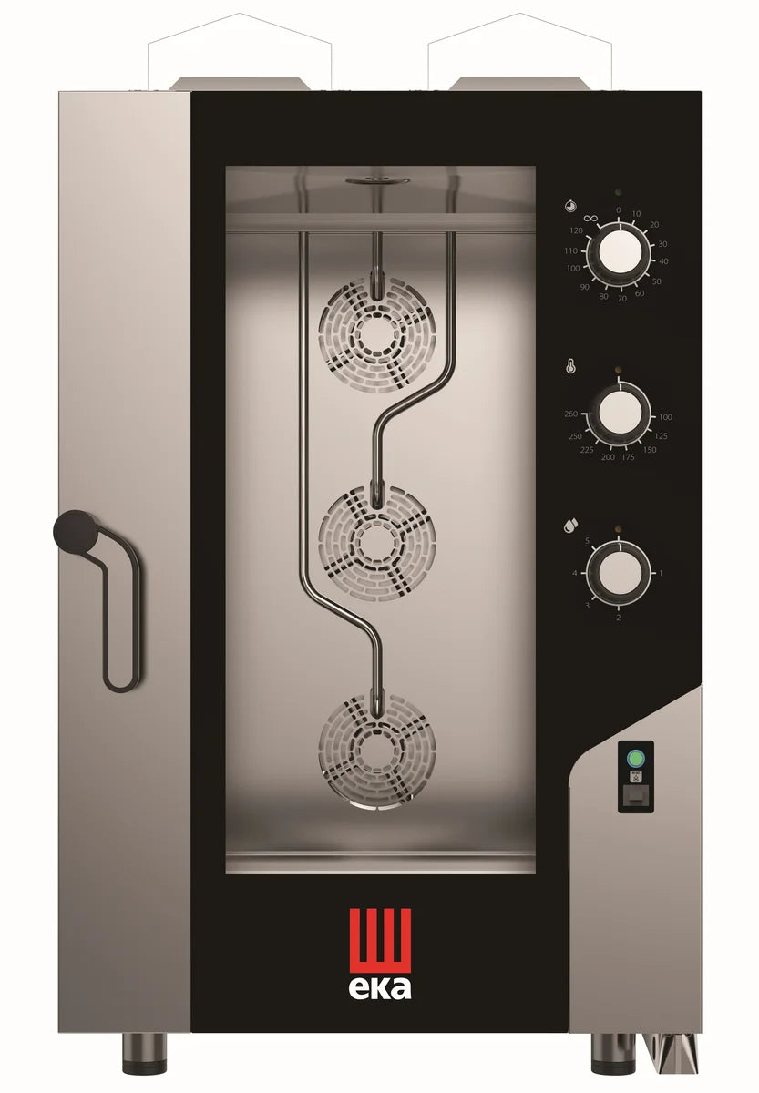 Four mixte à gaz Tecnoeka Millennial Smart MKF 1111 G S, 11 x GN 1/1