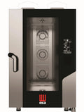 Four mixte à gaz Tecnoeka Millennial Black Mask MKF 1111 G BM, 11 x GN 1/1