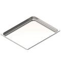 Plaque en acier inoxydable Tecnoeka KT21G, GN 2/1, profondeur 40 mm