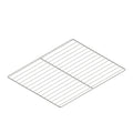 Grille inox Tecnoeka KG21G, GN 2/1