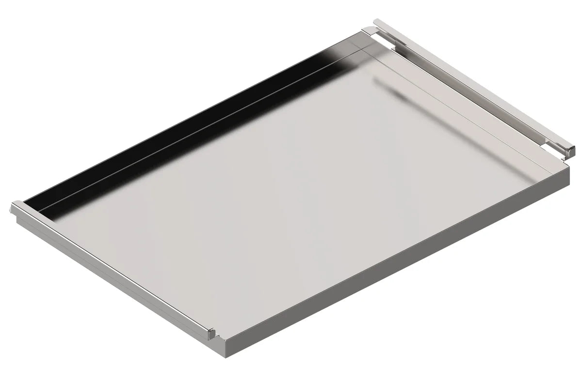 Bac récupérateur de graisse en acier inoxydable Tecnoeka Millennial MKT11RG, GN 1/1, profondeur 41 mm
