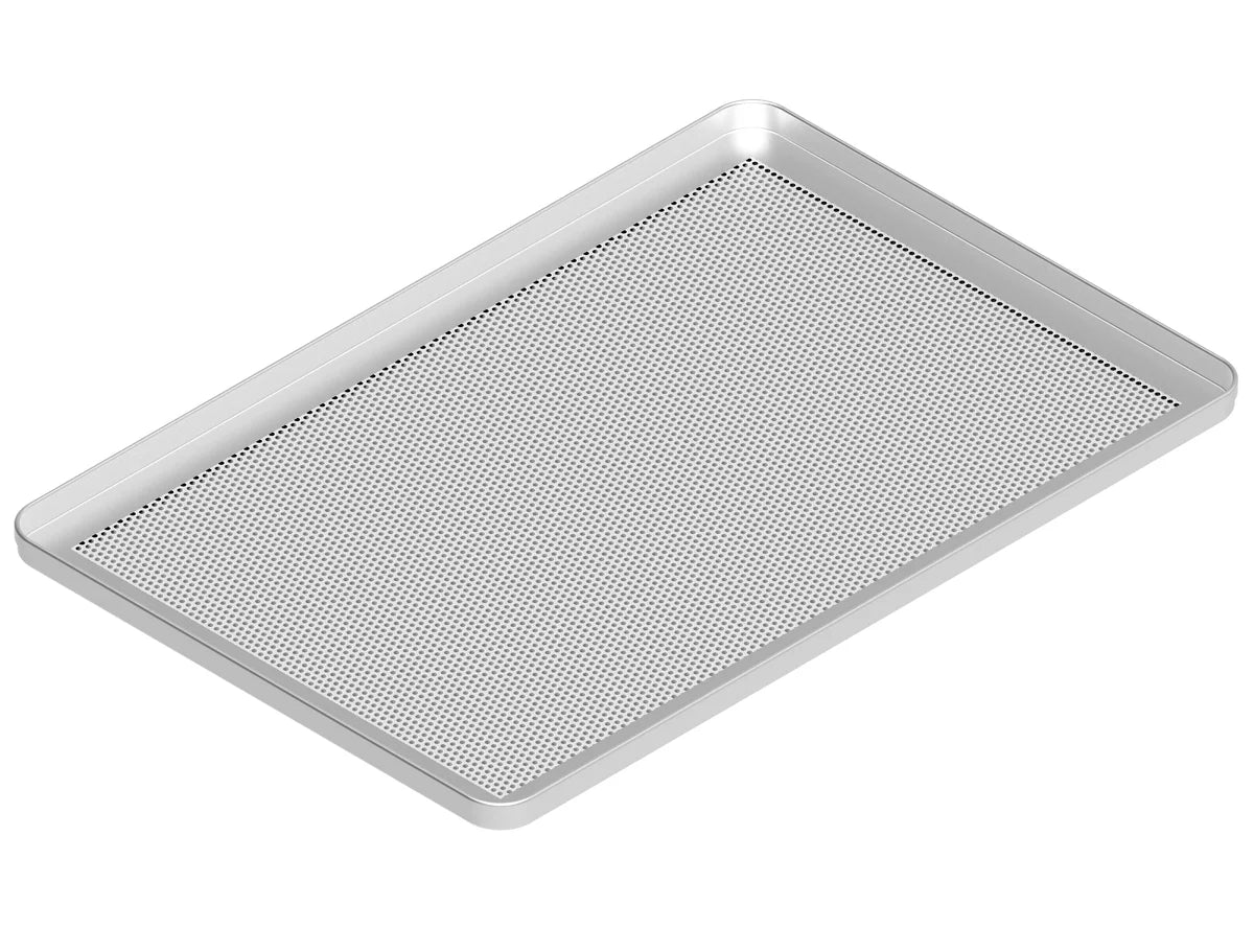 Plaque en aluminium perforée Tecnoeka KTF8P/A, 600 x 400 mm, profondeur 20 mm