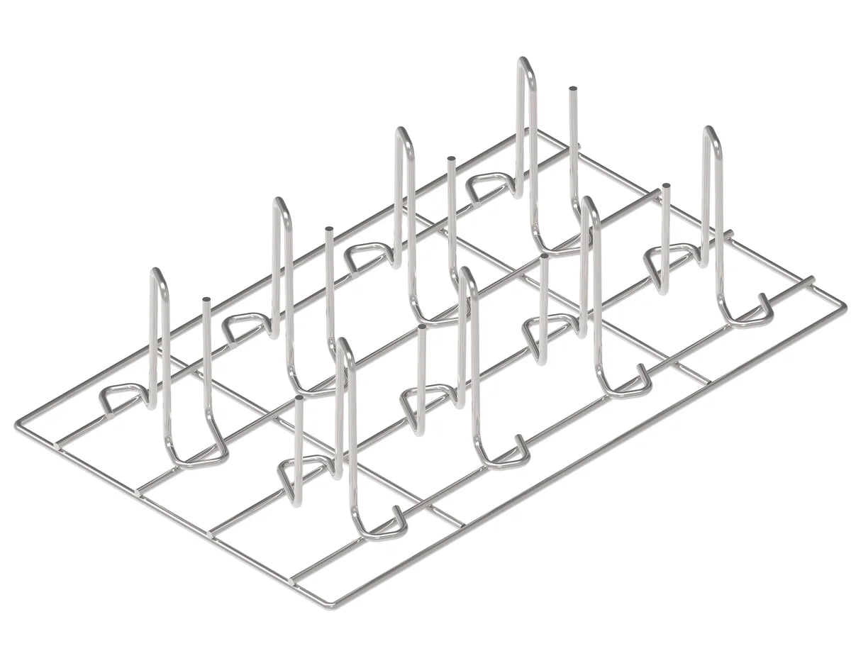 Grille à poulets en inox Tecnoeka KGP, GN 1/1, pour 8 poulets