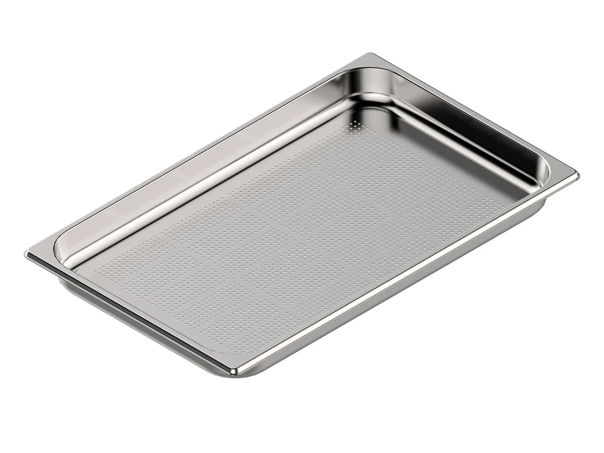 Plaque inox perforée Tecnoeka KFT9G, GN 1/1, profondeur 40 mm
