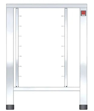Support en acier inoxydable Tecnoeka Evolution Next EKTS 423, avec glissières universelles