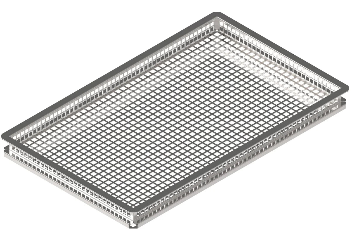 Plaque inox perforée Tecnoeka Millennial EKTF11, GN 1/1, profondeur 39 mm