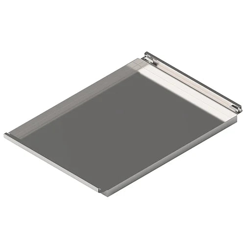 Bac récupérateur de graisse en acier inoxydable Tecnoeka Millennial EKT64RG, 600 x 400 mm, profondeur 40 mm