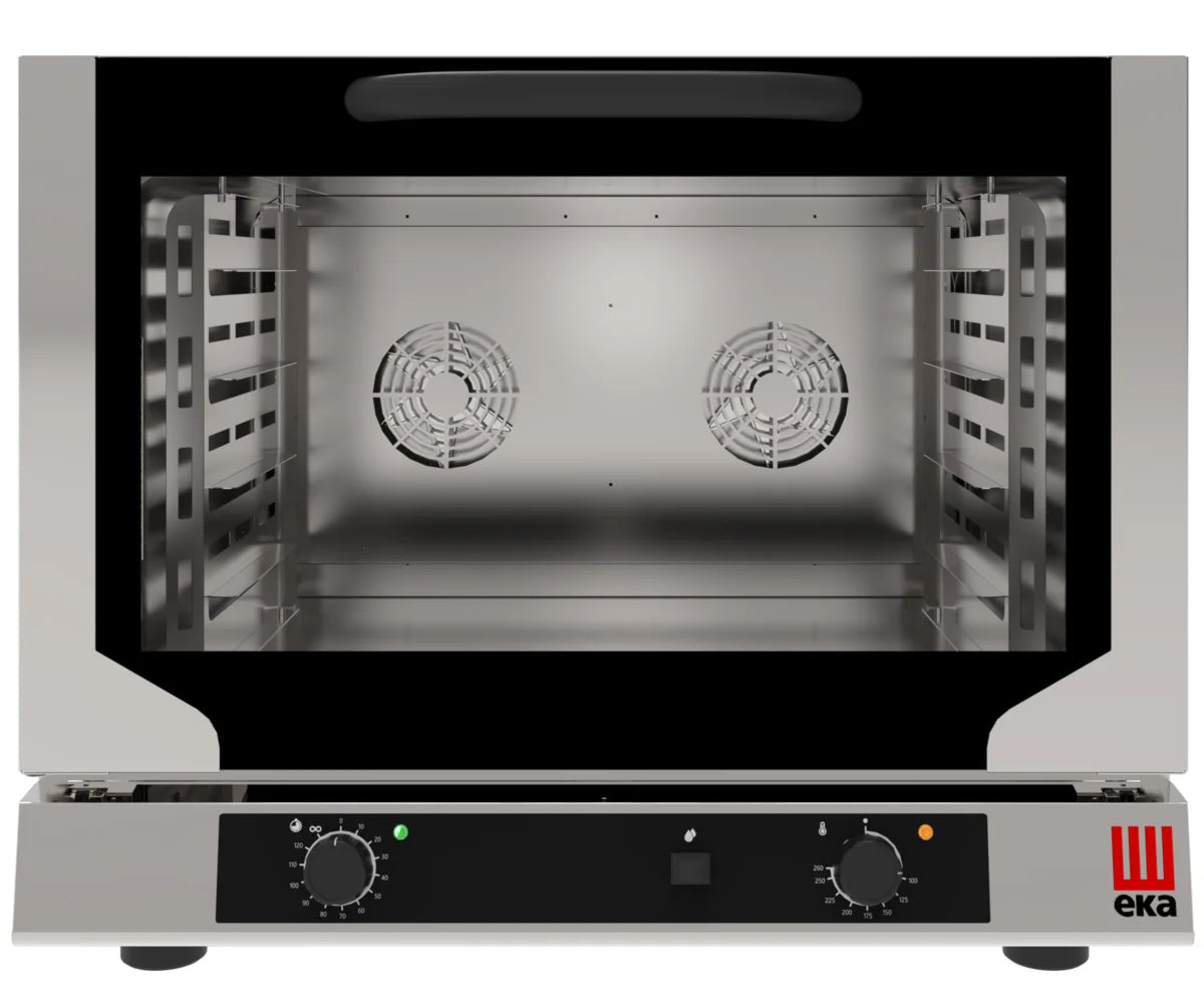 Four à convection ventilée Tecnoeka Evolution Next EKF 464 N, 4 x 600x400 mm, fonction vapeur indirecte