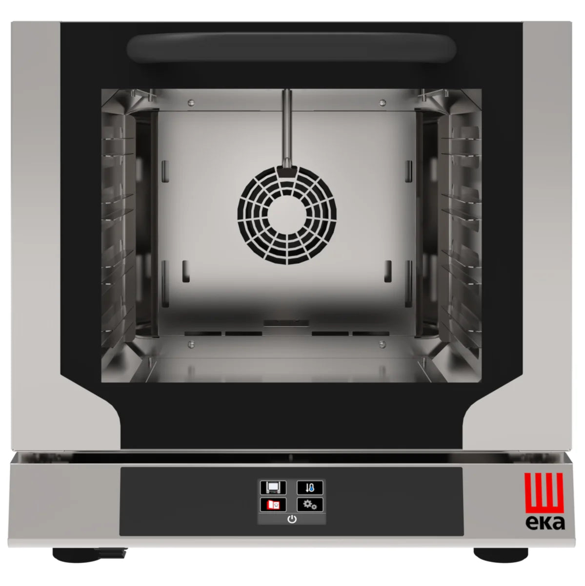 Four à convection ventilée Tecnoeka Evolution Next EKF 423 N T UD, 4 x 429 x 345 mm, vapeur directe, commande tactile