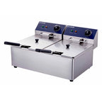 Friteuse électrique double ECO 6+6 litres
