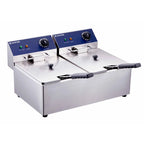 Friteuse électrique double ECO 6+6 litres