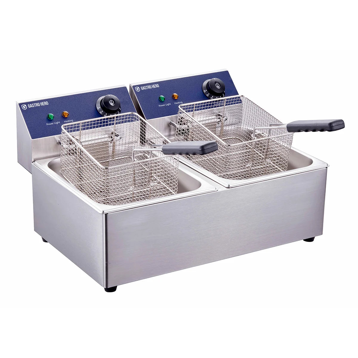 Friteuse électrique double ECO 6+6 litres