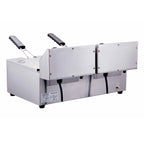 Friteuse électrique double ECO 6+6 litres
