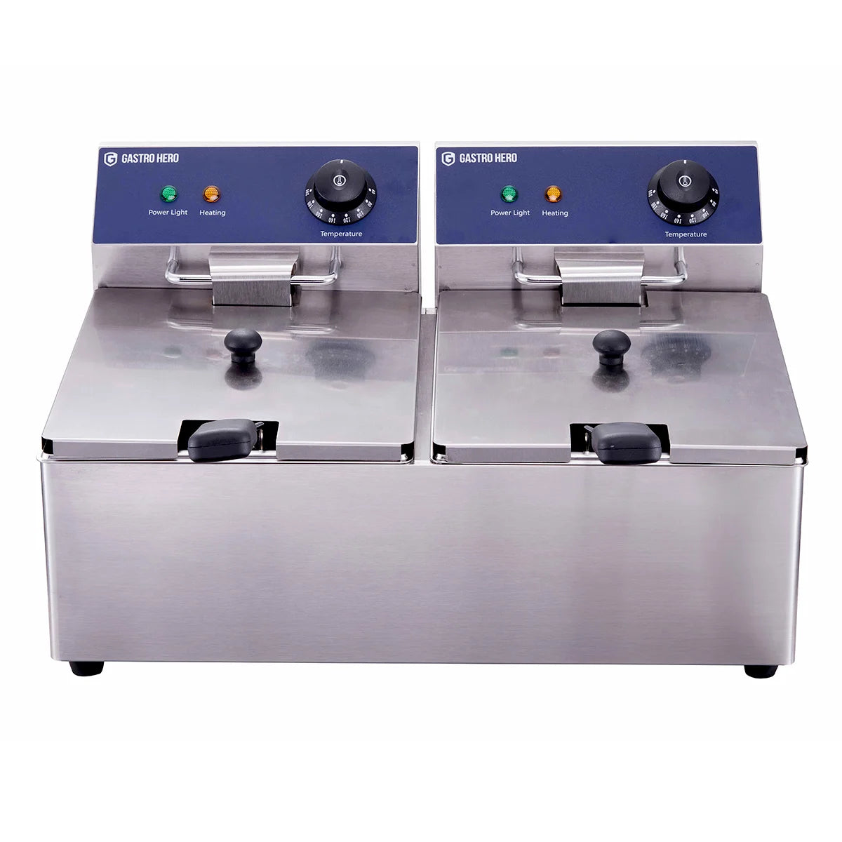 Friteuse électrique double ECO 6+6 litres