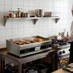 Plancha électrique Eco 998x398 lisse - appareil de table