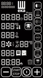 Four mixte Tecnoeka Millennial Black Mask MKF 1664 BM, 16 x 600 x 400 mm