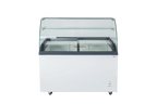 Vitrine à crème glacée avec verre de sécurité – 9 x 5 L – 278 L