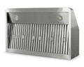 Hotte aspirante en inox - avec moteur - 900 x 560 x 250 mm