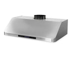 Hotte aspirante en inox - avec moteur - 900 x 560 x 250 mm