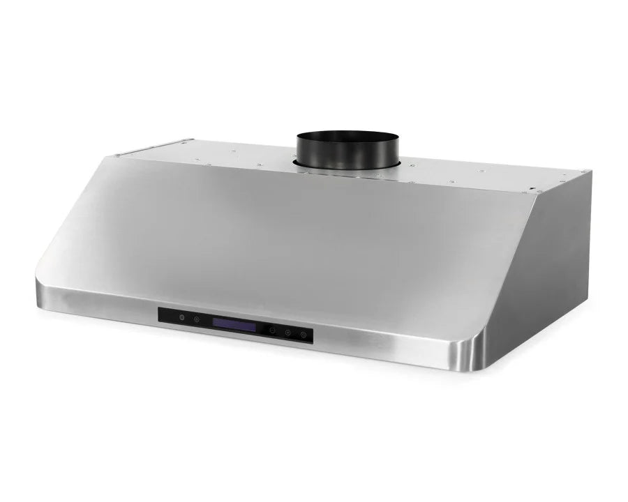 Hotte aspirante en inox - avec moteur - 900 x 560 x 250 mm