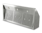 Hotte aspirante en inox - avec moteur - 1.200 x 560 x 250 mm