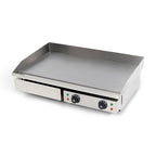 Plaque à snacker électrique - 3,5 kW - inox - lisse