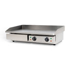 Plaque à snacker électrique - 3,5 kW - inox - lisse