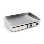 Plaque à snacker électrique - 3,5 kW - inox - lisse