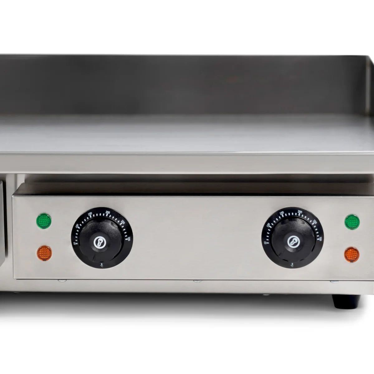Plaque à snacker électrique - 3,5 kW - inox - lisse