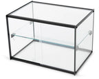 Vitrine à gâteaux en verre trempé - 555 x 390 x 375 mm