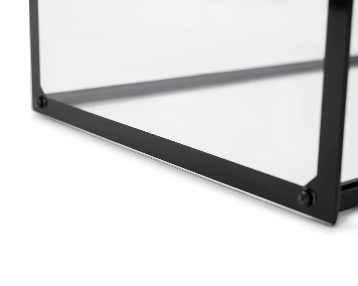 Vitrine à gâteaux en verre trempé - 555 x 390 x 375 mm