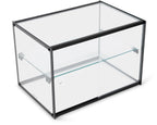 Vitrine à gâteaux en verre trempé - 555 x 390 x 375 mm