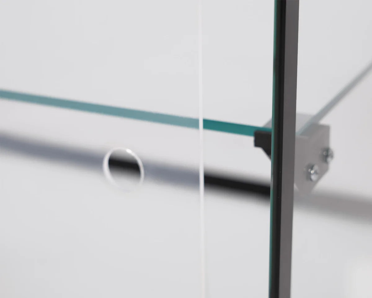 Vitrine à gâteaux en verre trempé - 555 x 390 x 375 mm