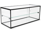 Vitrine à gâteaux en verre trempé - 920 x 390 x 375 mm