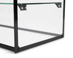 Vitrine à gâteaux en verre trempé - 920 x 390 x 375 mm