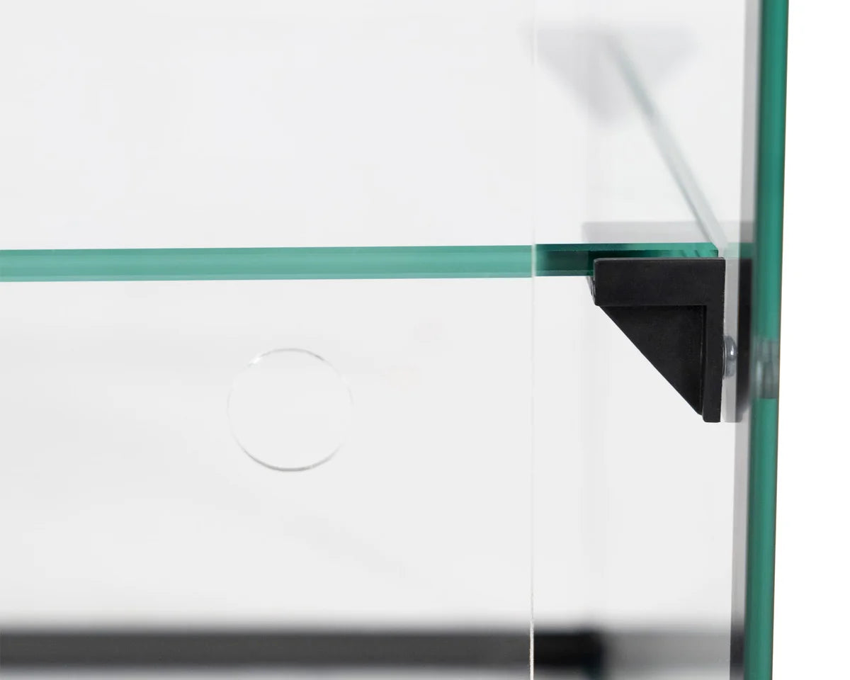 Vitrine à gâteaux en verre trempé - 920 x 390 x 375 mm