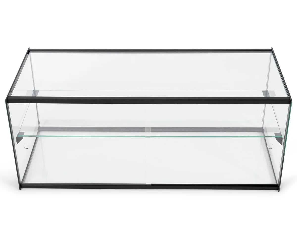 Vitrine à gâteaux en verre trempé - 920 x 390 x 375 mm