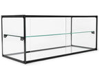 Vitrine à gâteaux en verre trempé - 920 x 390 x 375 mm