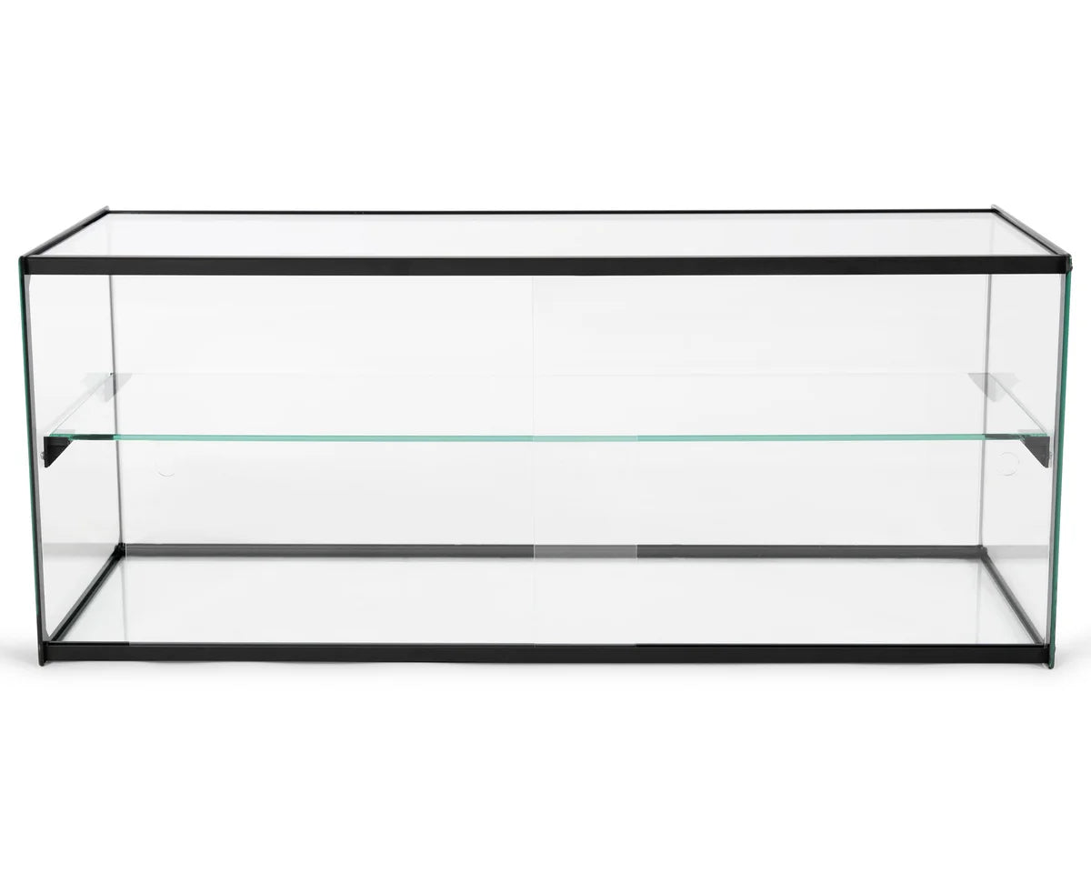 Vitrine à gâteaux en verre trempé - 920 x 390 x 375 mm
