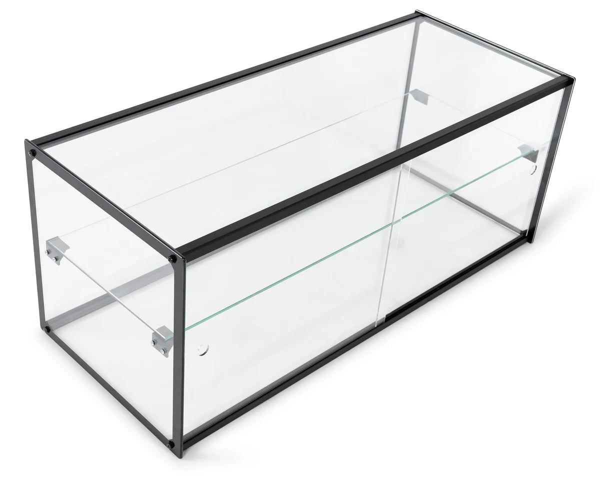 Vitrine à gâteaux en verre trempé - 920 x 390 x 375 mm