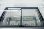 Vitrine à glace avec dessus vitré – 6 x 5 L – 273 L – bacs à glace inclus