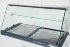 Vitrine à glace avec dessus vitré – 6 x 5 L – 273 L – bacs à glace inclus