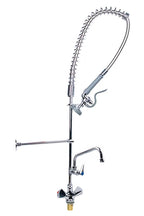 Douchette professionnelle monotrou avec colonne réglable, mitigeur et robinet pivotant - 1.000 mm