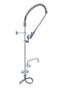 Douchette professionnelle monotrou avec mitigeur et robinet pivotant séparé - 1.200 mm
