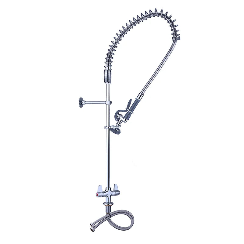 Douchette professionnelle monotrou avec levier et mitigeur - 1.000 mm