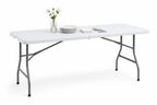 Table pliante - 1.800 x 740 x 740 mm - Blanche
