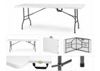 Table pliante - 1.800 x 740 x 740 mm - Blanche